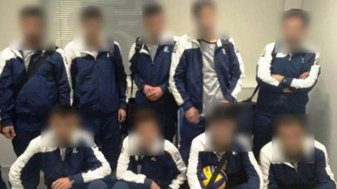 Suriyeli mülteciler Ukraynalı voleybol takımı kılığında İsviçre'ye gitmeye çalışırken yakalandı