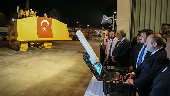 Bakan Varank İnsansız iş makineleri Cuma günü birliklere teslim edilecek