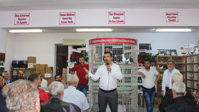 Bursa Mustafakemalpaşa Güvercinseverler Derneği yeni yerine taşındı
