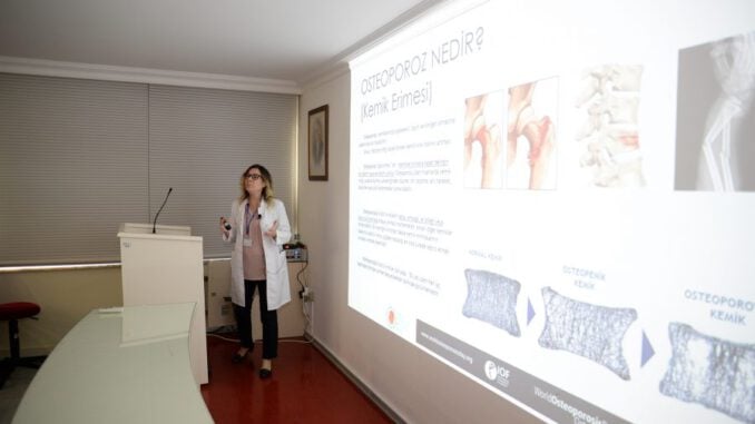 Bursa Uludağ Üniversitesi'nde osteoporoz konuşuldu