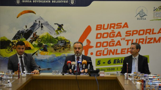 Bursa'da 'Doğa Sporları ve Doğa Turizmi Günleri' başlıyor