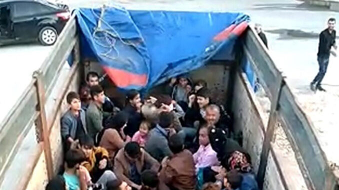 Çanakkale'de 77 kaçak göçmen yakalandı, 1 organizatör tutuklandı