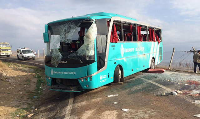Çankırı'da otobüs kazası 34 yaralı