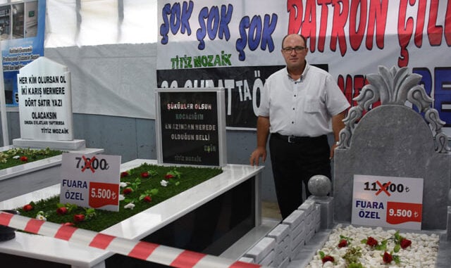 Fuara özel indirimli mezarlar görücüye çıktı