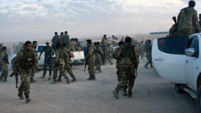 Harekat için Türkiye’ye 14 bin ÖSO askeri getirildi