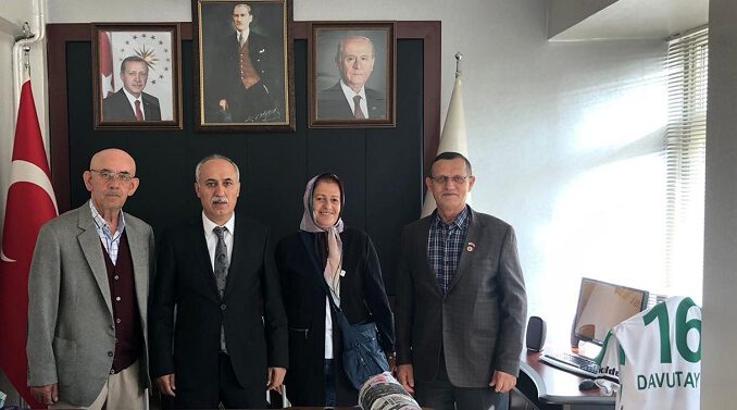 Şehit ve gazi yakınlarından Bursa Yenişehir Belediye Başkanı Davut Aydın’a teşekkür
