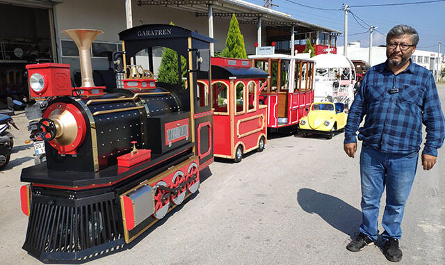 Ürettiği elektrikli tramvay ve faytonları 22 ülkeye satıyor