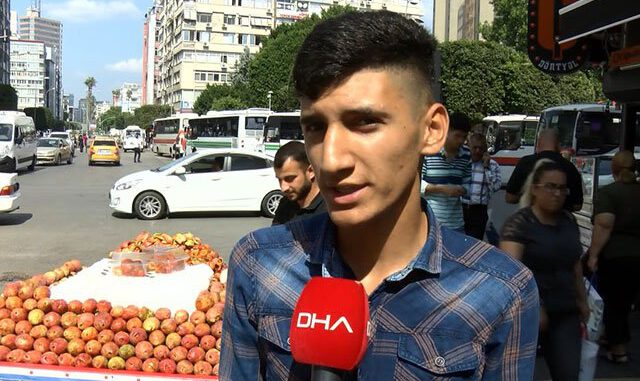 Zabıta tezgahını dökmüştü... Seyyar satıcıdan açıklama
