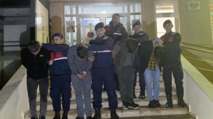 bursa jandarma yakalama