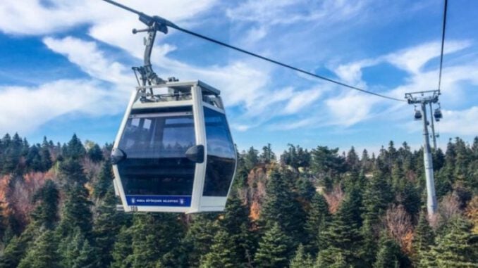 Bursa Uludağ Teleferiği 5 Gün Boyunca Kapalı Olacak