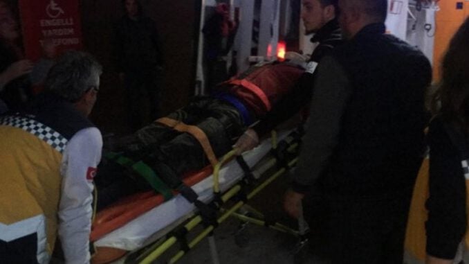Bursa'da Traktör Şarampole Devrildi Sürücü Ağır Yaralı