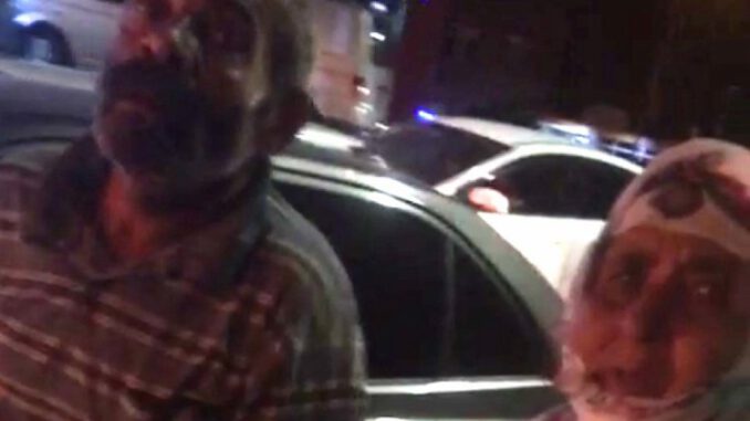Dilencilerin yer tartışması; Ağabey ben 20 yıldır buradayım