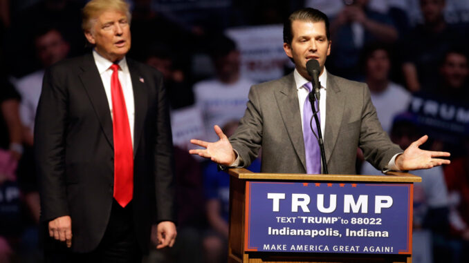 Donald Trump Jr Babam Irkçı Olamaz, Çocukken Michael Jackson'la Tatil Yapmama İzin Vermişti