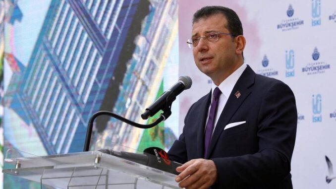 Ekrem İmamoğlu Bir Daha Böyle Bir Tören Olmasın