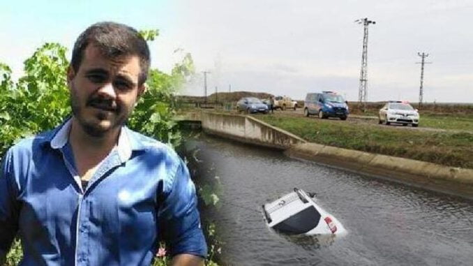 Ava Giden Avukat Kayboldu, Otomobili Sulama Kanalında Bulundu