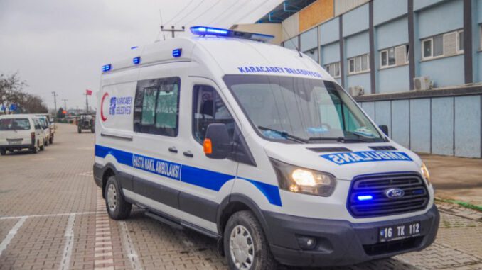 Bursa Karacabey'de ihtiyaç sahibi hastalara ücretsiz ulaşım