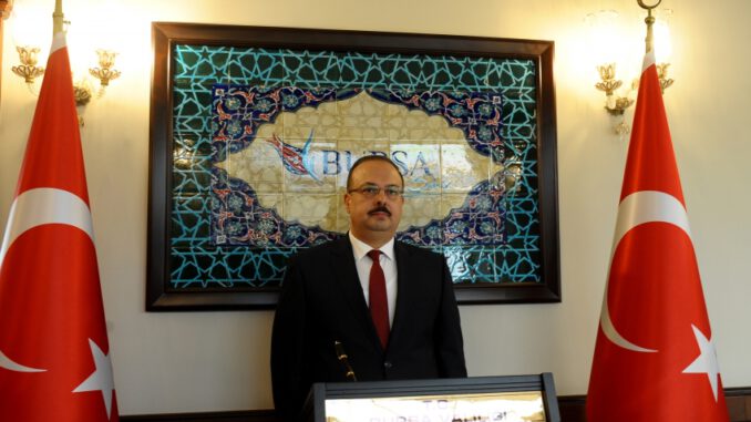 Bursa Valisi Canbolat'tan 10 Aralık Açıklaması