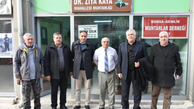 Bursa'da Muhtarın Haberi Olmadan Çivi Çakılmayacak