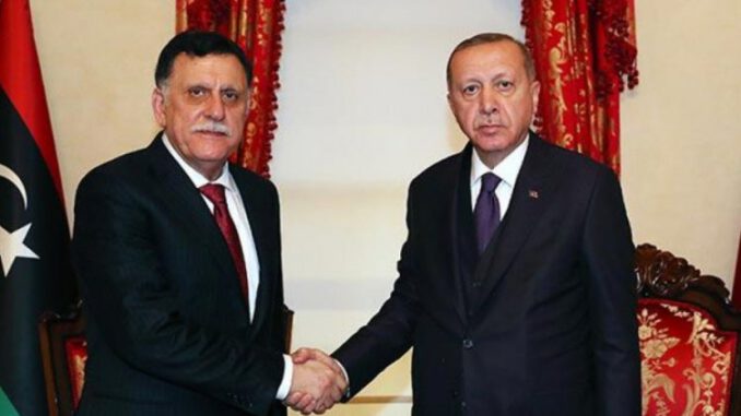 Cumhurbaşkanı Erdoğan, Sarraj İle Görüştü