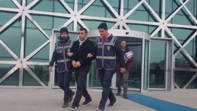 Gürcistan'a Kaçarken Yakalandı
