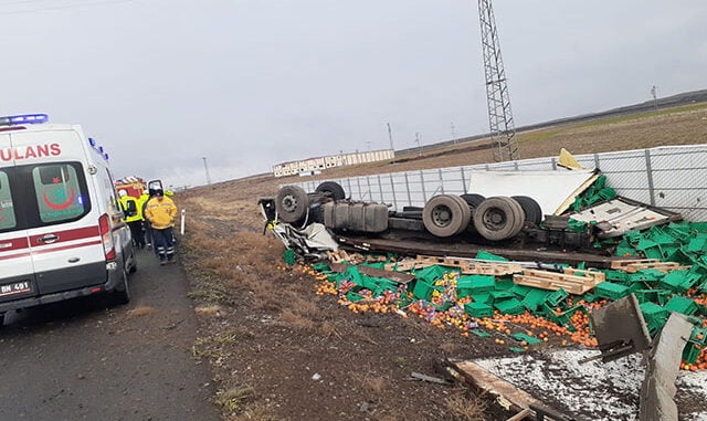 konya-ereglide-tir-devrildi-2-olu