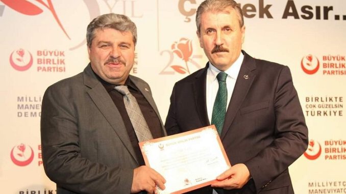 Salih Uçak, BBP Bursa İl Başkanlığına Aday Oldu