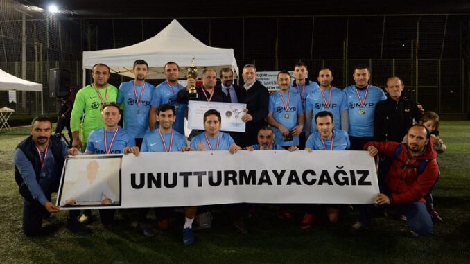 Yeşil Çevre Arıtma Tesisi'nin Futbol Turnuvası Sona Erdi