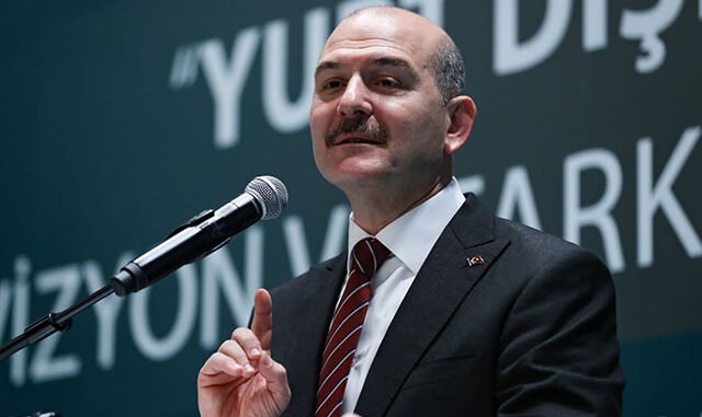 Bakan Soylu İdlib'te 300 Bini Aşkın İnsan Yerinden Edildi