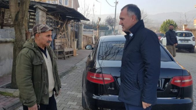 Bursa İnegöl Belediye Başkanı Taban'dan Mahalleyi Temizleyen Gönüllü Vatandaşa Ziyaret