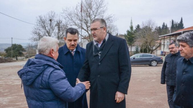 Bursa Karacabey'de Kırsala Hizmetler Sürüyor