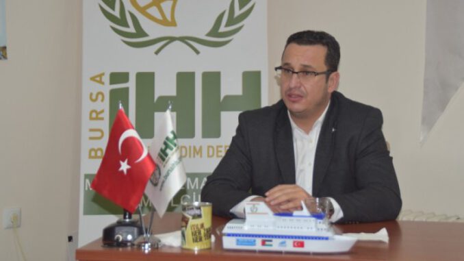 Bursa Mustafakemalpaşa Belediye Başkanı Kanar, İHH'nın konuğu oldu