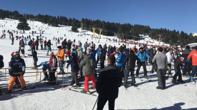 Bursa Uludağ'da Otellerin Doluluk Oranı Yüzde Yüze Ulaştı