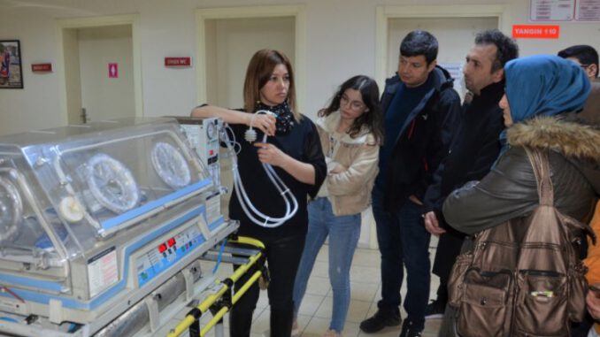 Bursa'da 112 personeline bebek nakil eğitimi verildi