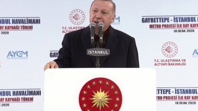 Cumhurbaşkanı Erdoğan'dan İstanbul Havalimanı Metrosu İçin İlk Kaynak