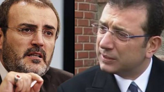 İmamoğlu'ndan Mahir Ünal'a Ben, İBB Başkanı'yım