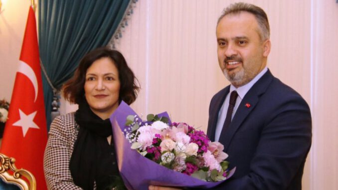 Mimarlar Odası Bursa Şubesi'nden Başkan Aktaş'a Ziyaret