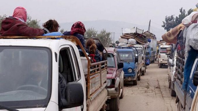 Türkiye Sınırına Göç Sayısı 450 Bine Ulaştı