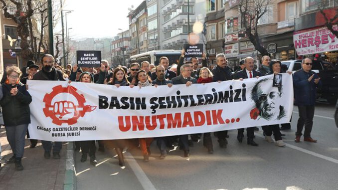 uğur mumcu yürüyüş