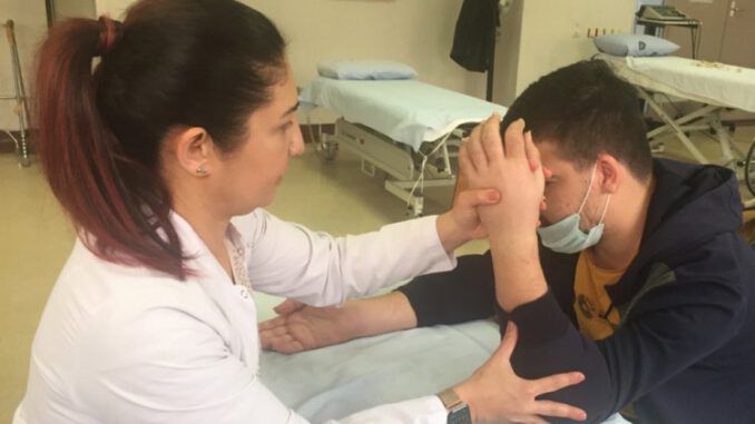Çift Kol Nakilli Yusuf'un Duyu Eğitimleri Başladı